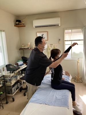 症状が楽になると笑顔になりますね！